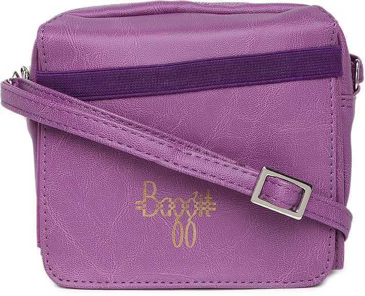Baggit Purple Sling Bag Wine Price In India Flipkart Com