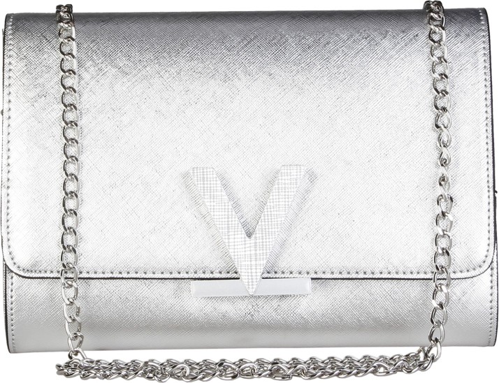 mario valentino silver bag