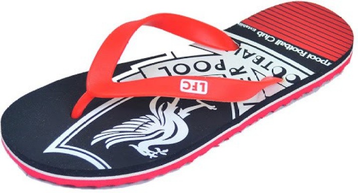 Liverpool Flip Flops - Buy Black Color 