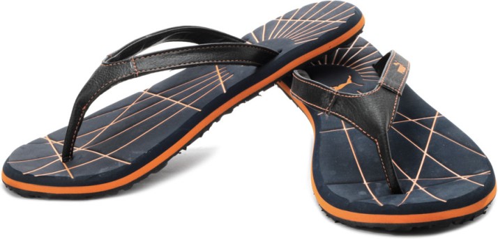 puma men's webster flip flops thong sandals