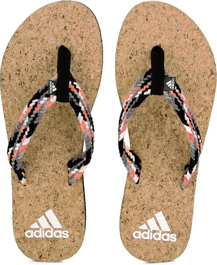 adidas beach cork slippers