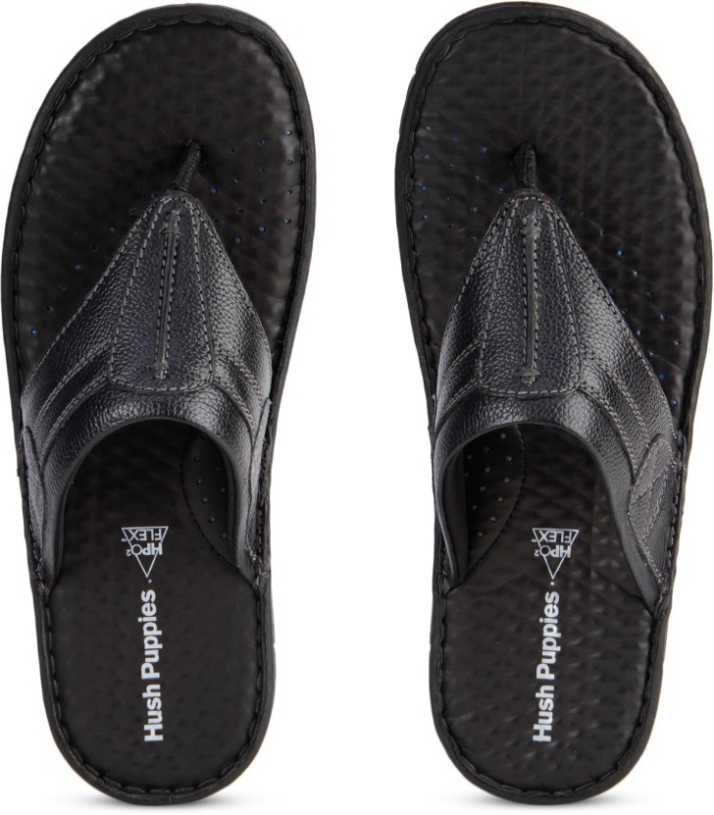 HUSH PUPPIES By Bata SEDAN THONG Slippers - Buy Black HUSH PUPPIES By Bata SEDAN THONG Slippers Online at Best Price - Shop Online for Footwears in India | Flipkart.com