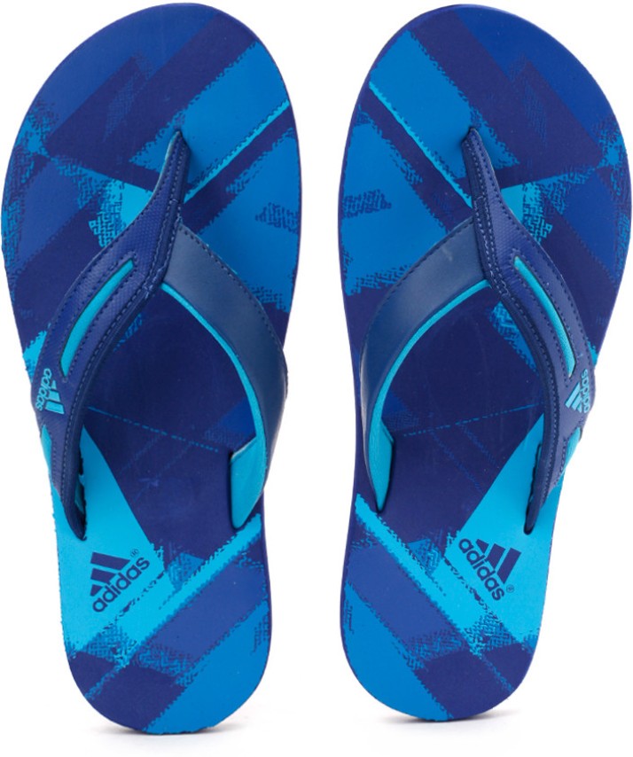 adidas blue chesil flip flop