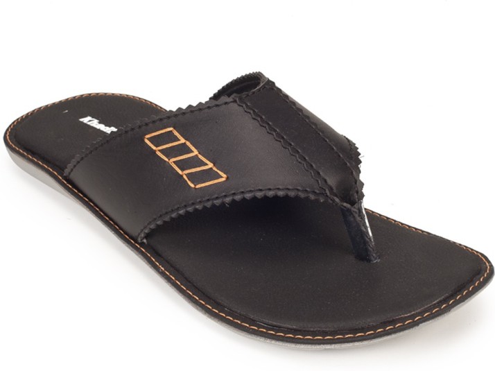 Khadim's Slippers - Buy Black Color 