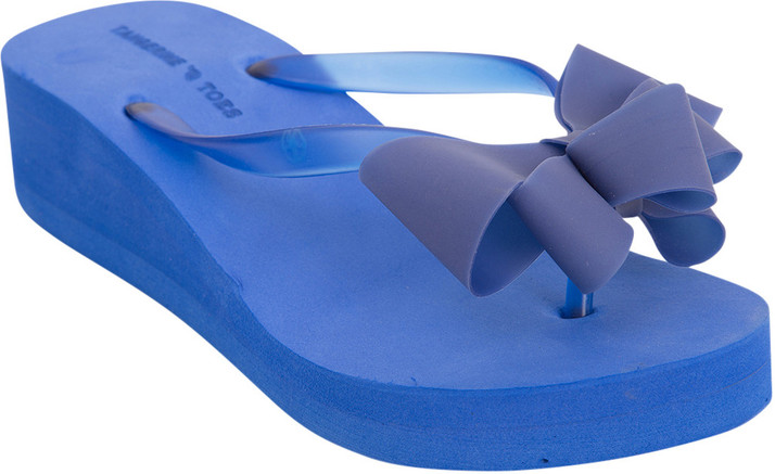 navy wedge flip flops