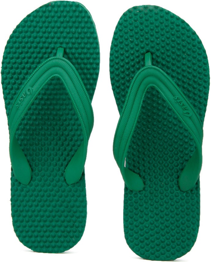 OASIS Slippers - Buy Green Color OASIS 