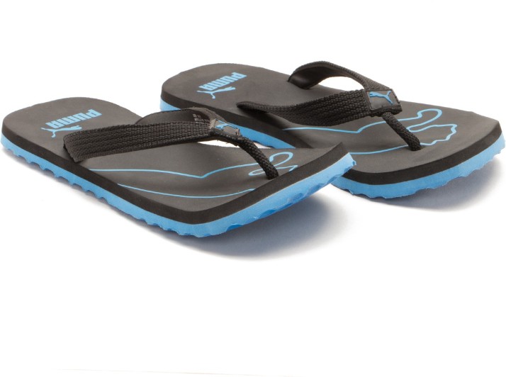 puma colaba black flip flop