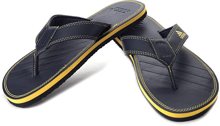 adidas brizo navy blue flip flops