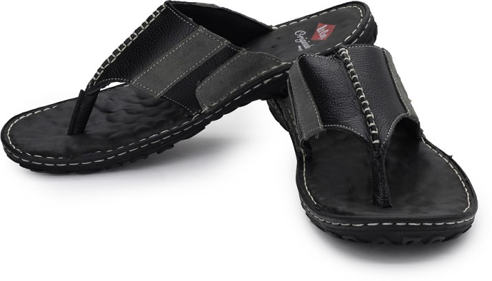lee cooper black slippers