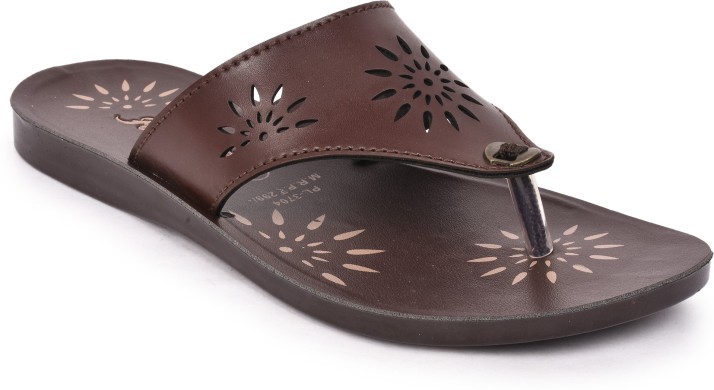 Action Slippers - Buy PL-3704-BROWN 