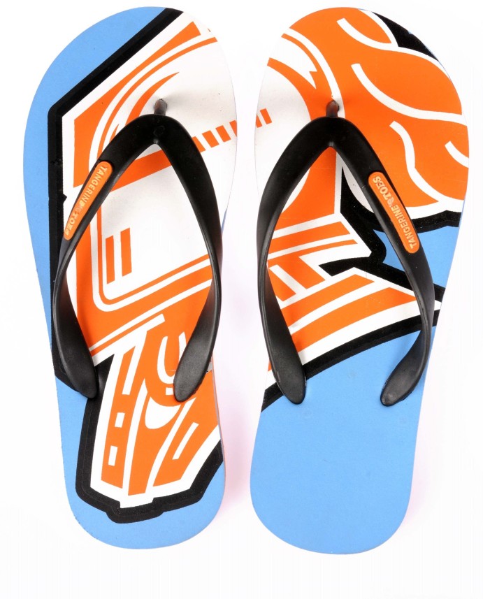 tangerine toes flip flops online