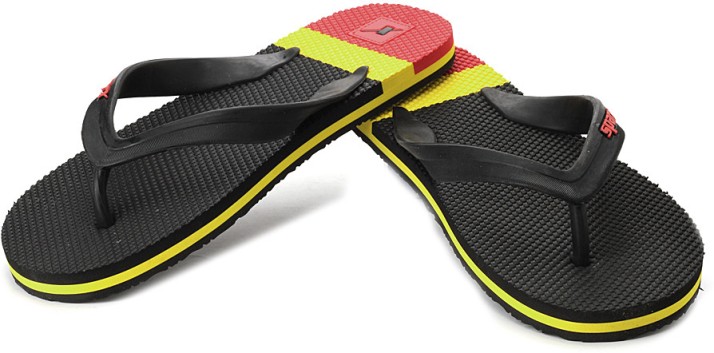 yellow croc flip flops