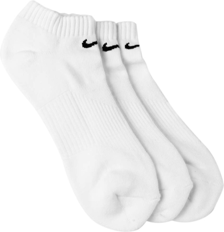 Nike Men Solid Ankle Length - Buy WHITE 