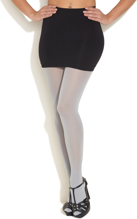light gray stockings