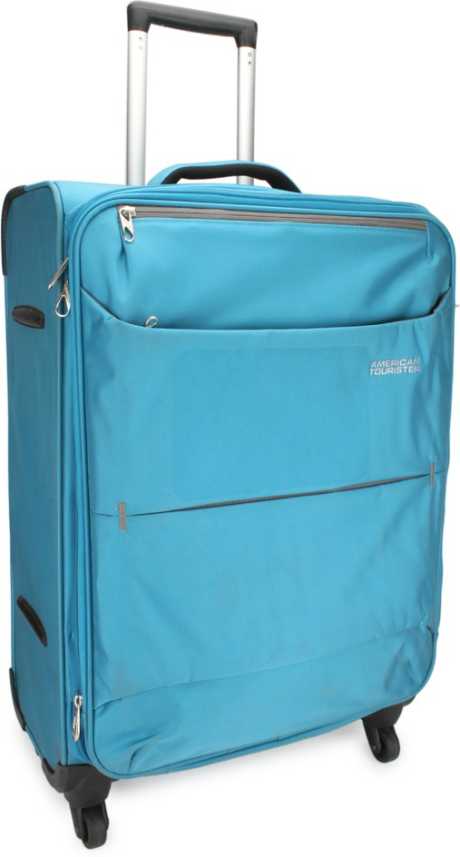 Fødested Larry Belmont Forud type AMERICAN TOURISTER Tropical Expandable Check-in Luggage - 24 inch Vivid  blue - Price in India | Flipkart.com
