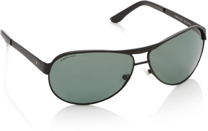 Buy Fastrack Aviator Sunglasses Green 