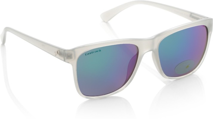 fastrack blue wayfarer sunglasses