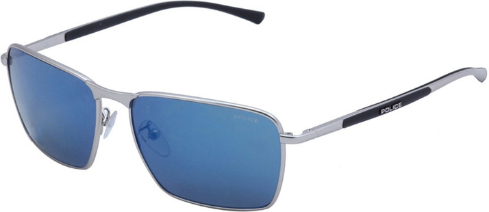 police rectangular sunglasses