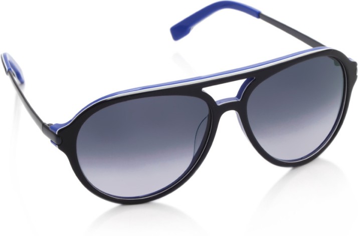 Buy Lacoste Aviator Sunglasses Blue For 