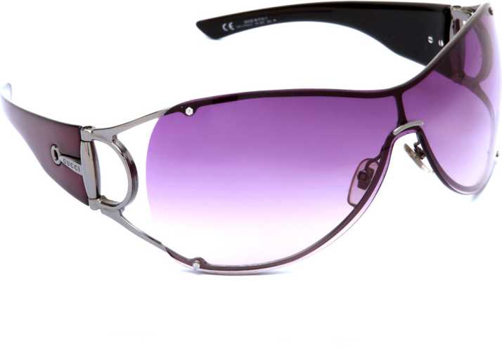 Buy Gucci Oval Sunglasses Violet For Women Online Best Prices In India Flipkart Com