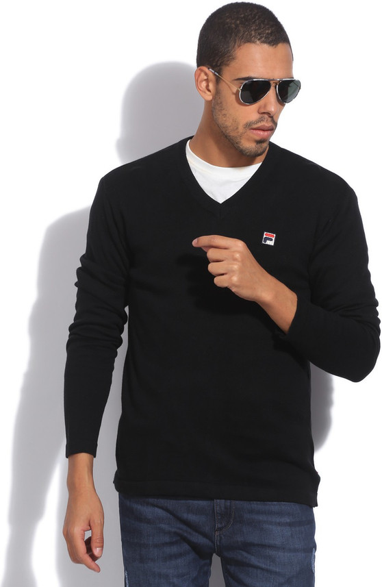 fila v neck sweater