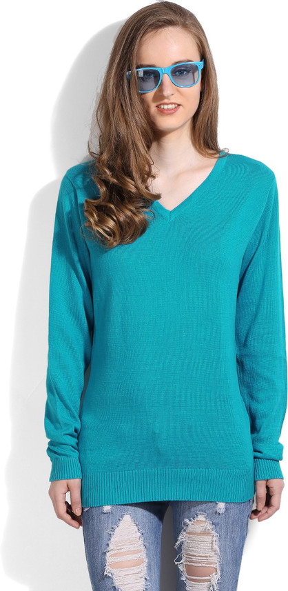 aqua blue sweater