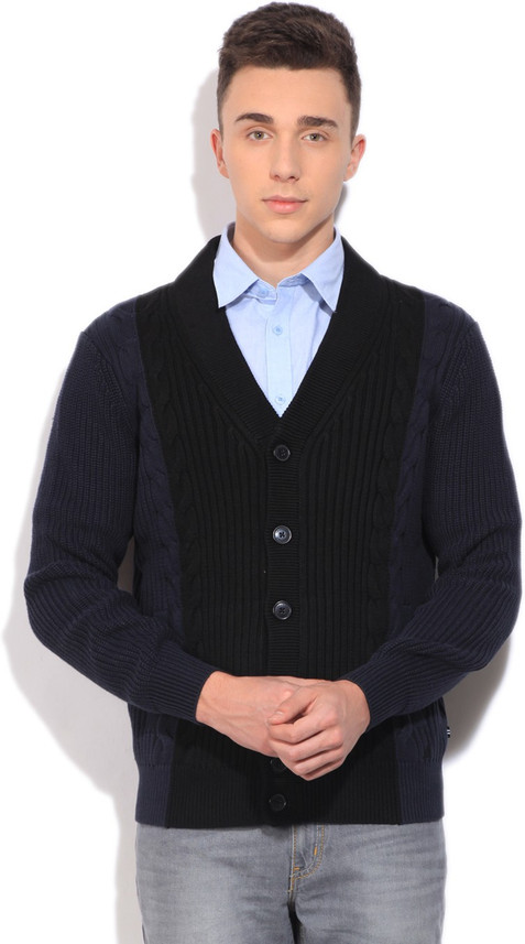 mens dark blue sweater