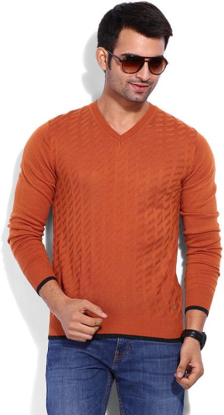 burnt orange jumper mens