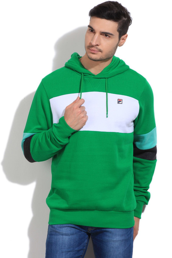 fila green sweater
