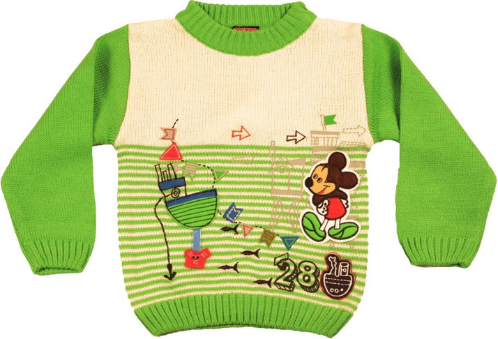 parrot green sweater