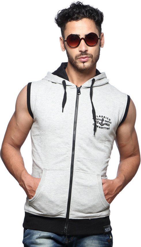 sleeveless hoodie flipkart