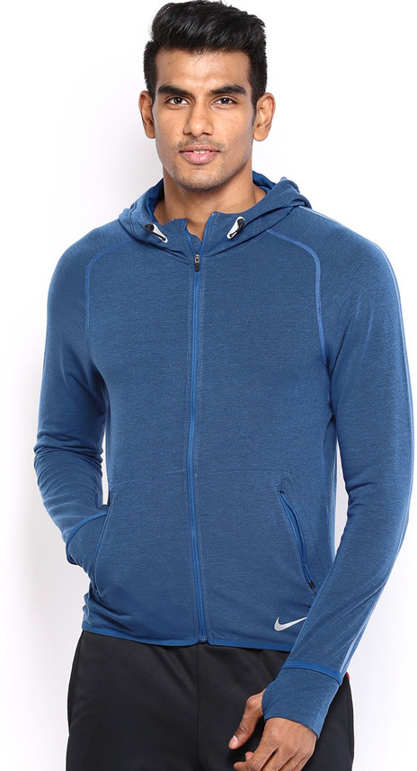 Sleeve Solid Men Quilted Jacket 
