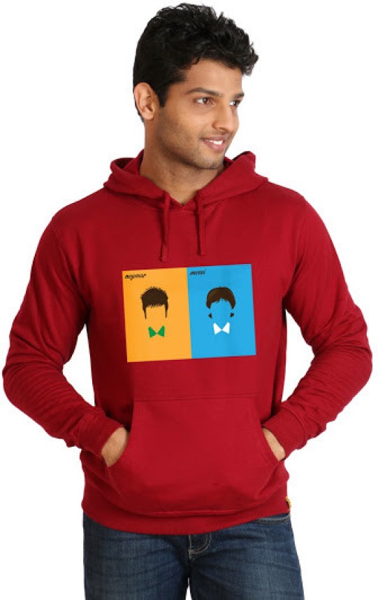 campus sutra full sleeve solid men's sweatshirt