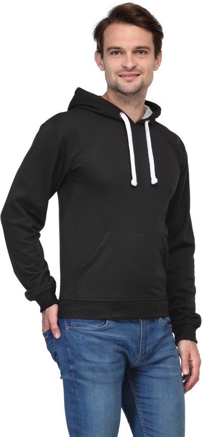 black hoodie flipkart