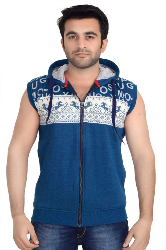 sleeveless hoodie flipkart