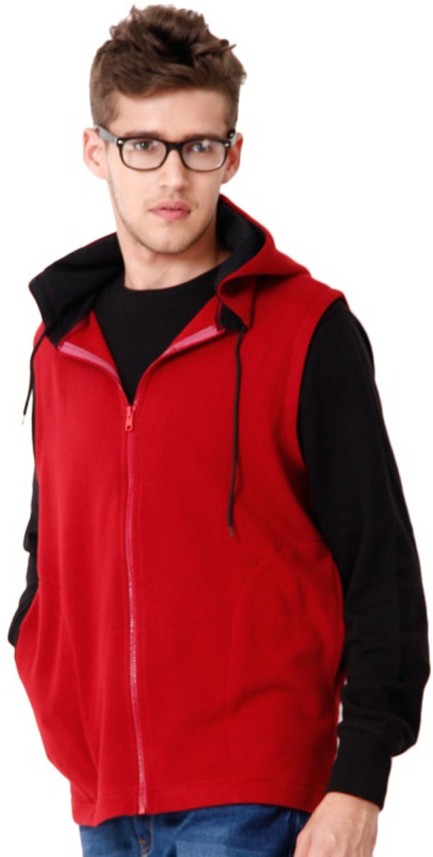 sleeveless hoodie flipkart