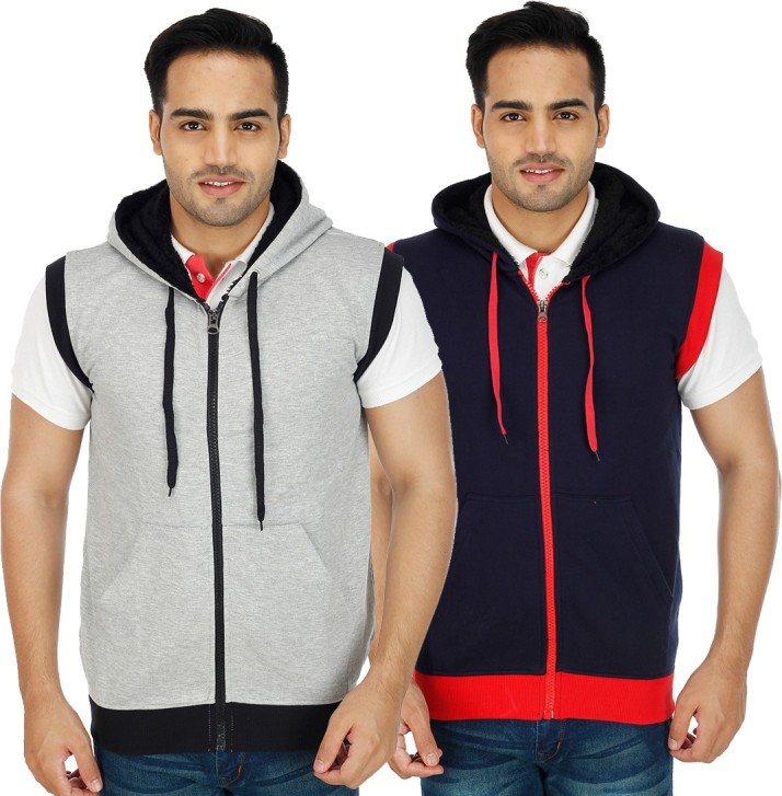 sleeveless hoodie flipkart