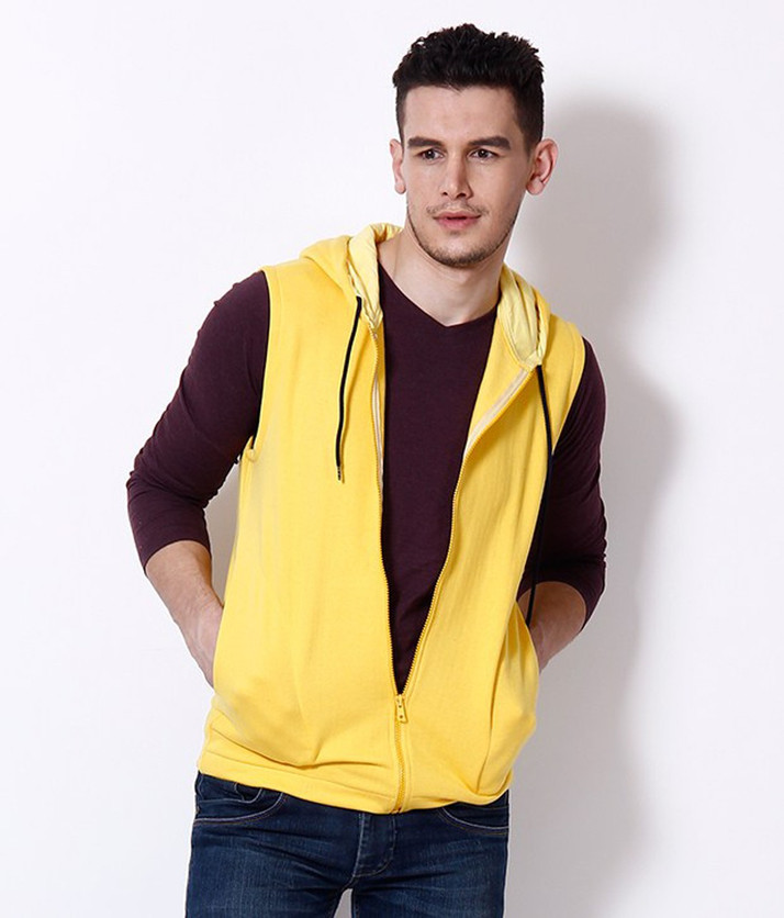 sleeveless hoodie flipkart