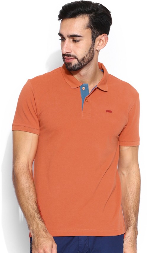 levi's orange shirt