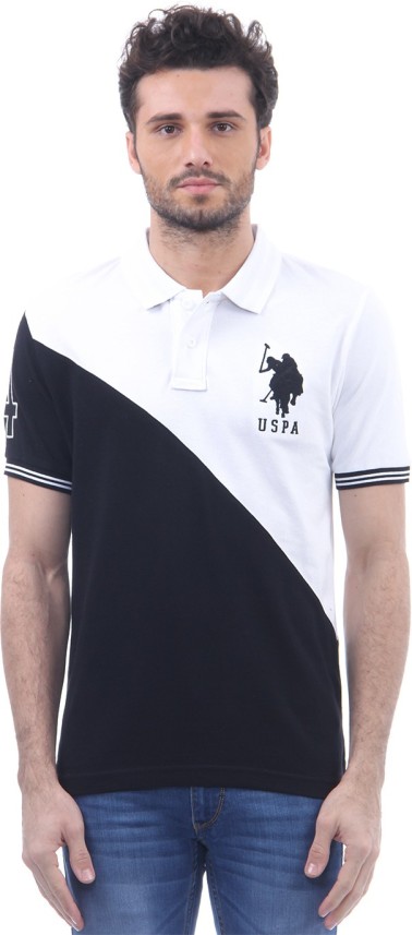 us polo black t shirt