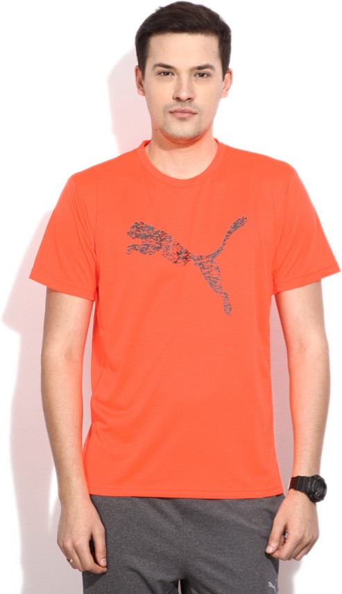 puma orange t shirt