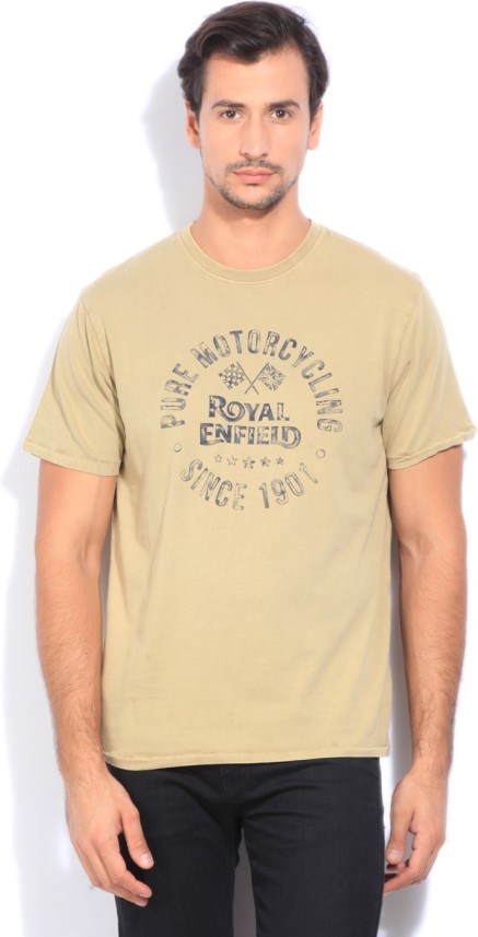 royal enfield printed t shirt