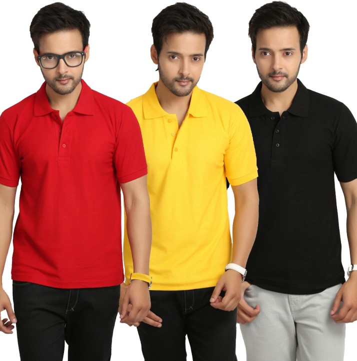 black yellow and red shirt