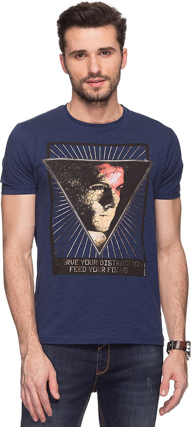 denim t shirt flipkart