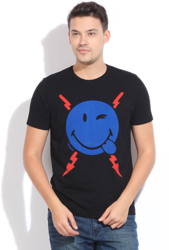 schrodinger smiley t shirt flipkart