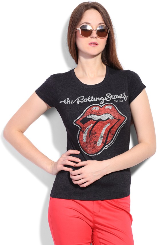 the rolling stones t shirt women's