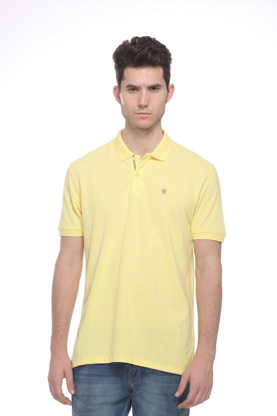 mens lemon polo shirt