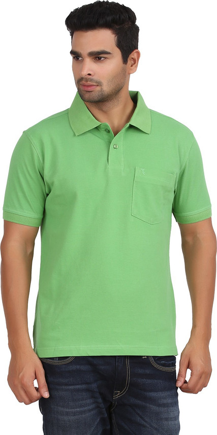 parrot green polo t shirt