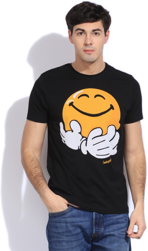 schrodinger smiley t shirt flipkart