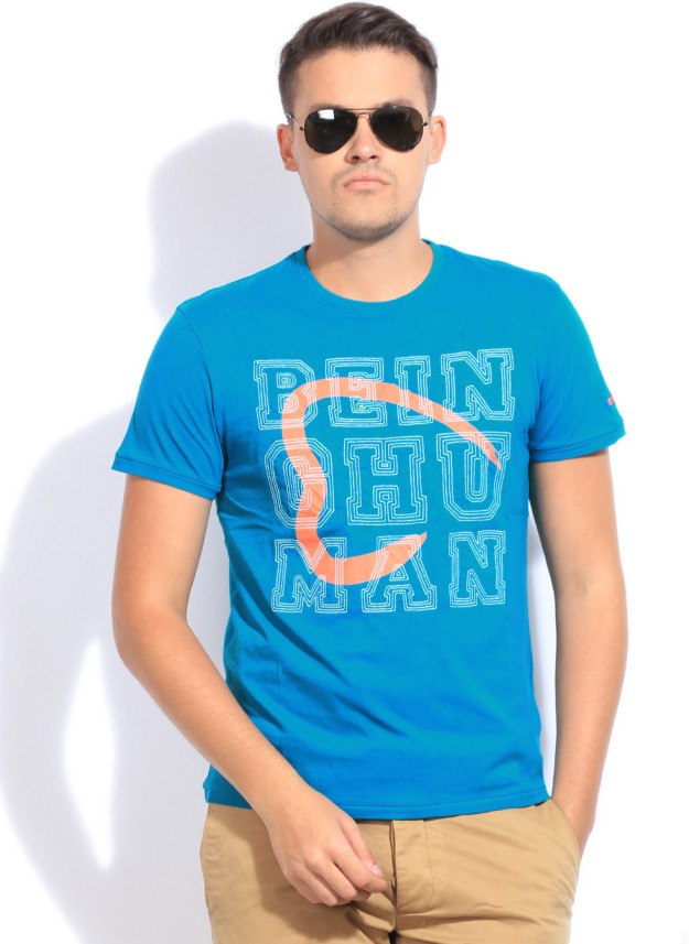 being human blue t shirt